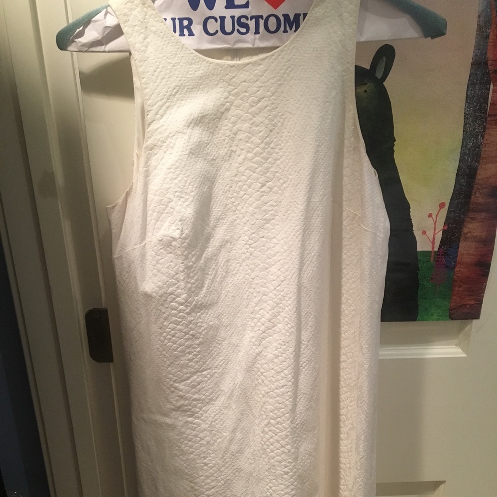 Ted baker London white shift dress